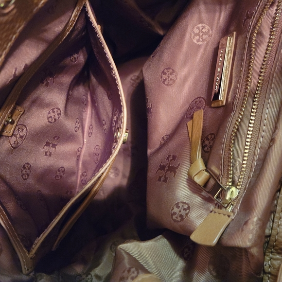 Tory Birch Camel leather back pack. - Picture 10 of 12